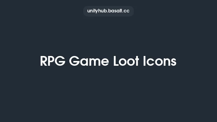 RPG Game Loot Icons Thumbnail