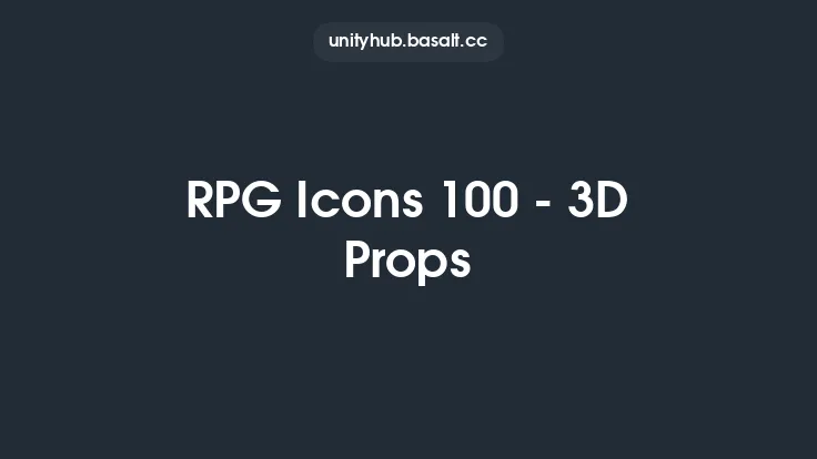 RPG Icons 100 - 3D Props Thumbnail
