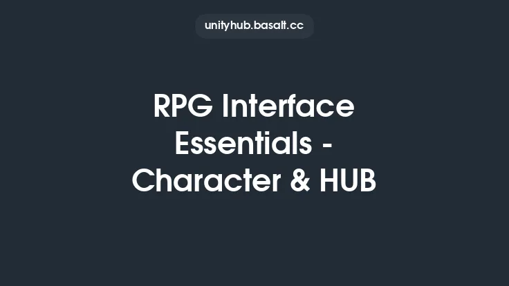 RPG Interface Essentials - Character & HUB Thumbnail