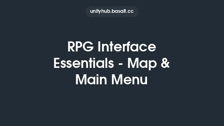 RPG Interface Essentials - Map & Main Menu Thumbnail