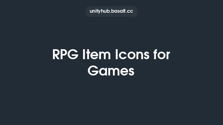RPG Item Icons for Games Thumbnail