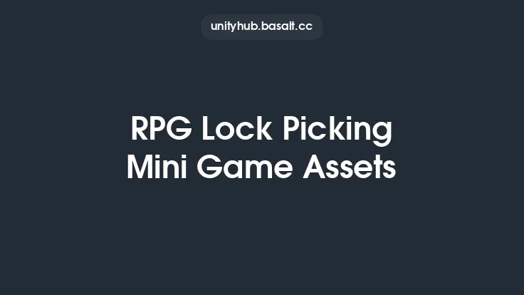 RPG Lock Picking Mini Game Assets Thumbnail