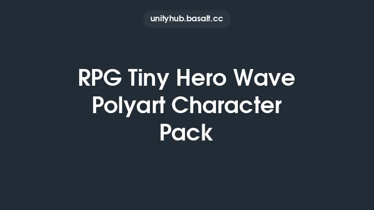 RPG Tiny Hero Wave Polyart Character Pack Thumbnail