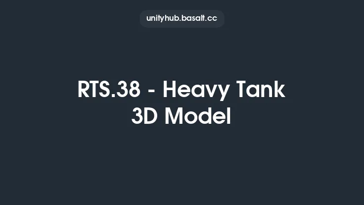 RTS.38 - Heavy Tank 3D Model Thumbnail