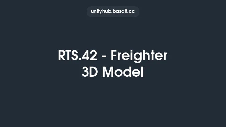 RTS.42 - Freighter 3D Model Thumbnail