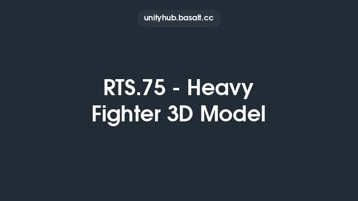 RTS.75 - Heavy Fighter 3D Model Thumbnail