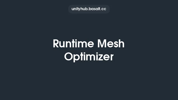 Runtime Mesh Optimizer Thumbnail