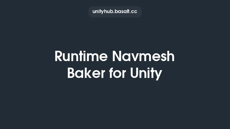Runtime Navmesh Baker for Unity Thumbnail