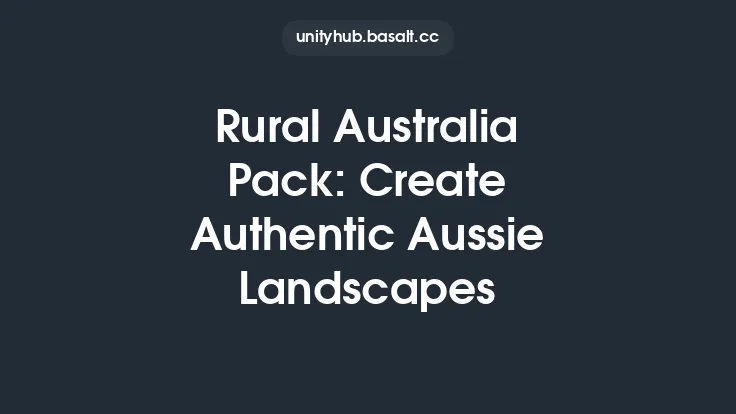 Rural Australia Pack: Create Authentic Aussie Landscapes Thumbnail