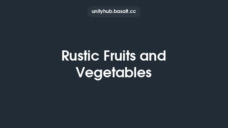Rustic Fruits and Vegetables Thumbnail