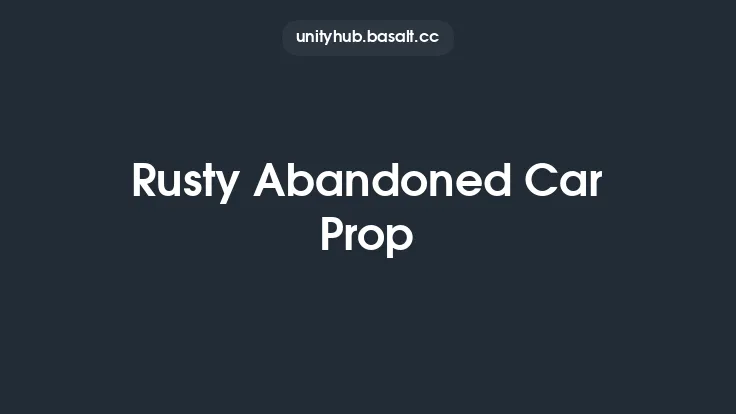 Rusty Abandoned Car Prop Thumbnail