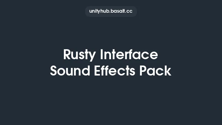 Rusty Interface Sound Effects Pack Thumbnail