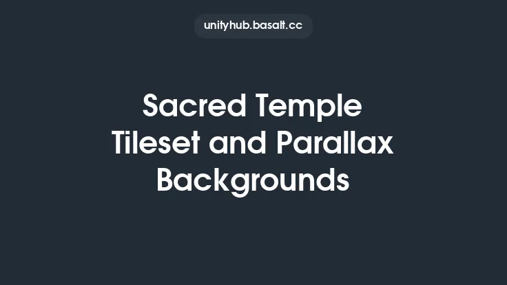 Sacred Temple Tileset and Parallax Backgrounds Thumbnail