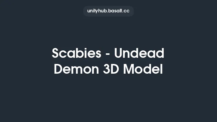 Scabies - Undead Demon 3D Model Thumbnail