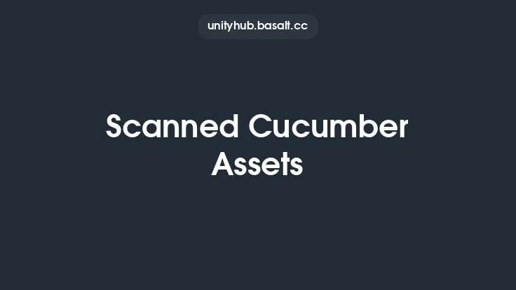 Scanned Cucumber Assets Thumbnail