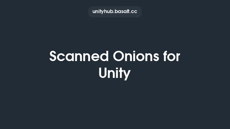 Scanned Onions for Unity Thumbnail