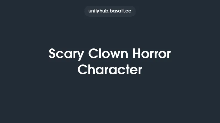 Scary Clown Horror Character Thumbnail