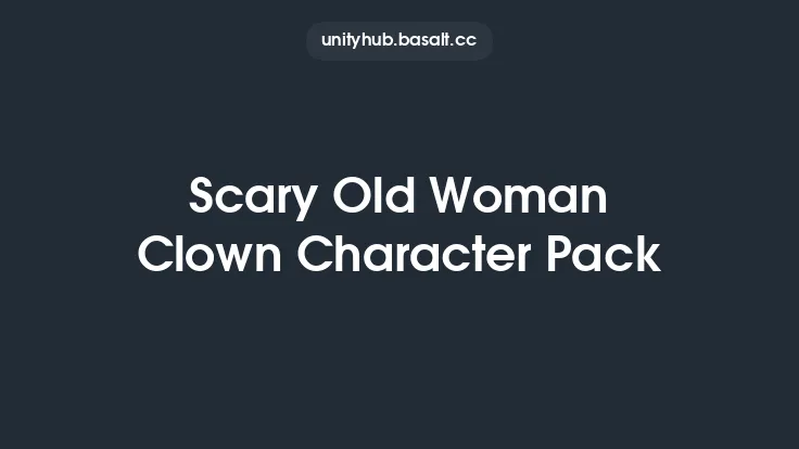 Scary Old Woman Clown Character Pack Thumbnail