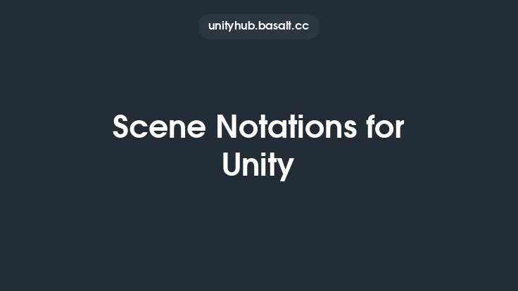 Scene Notations for Unity Thumbnail