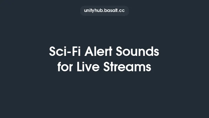 Sci-Fi Alert Sounds for Live Streams Thumbnail