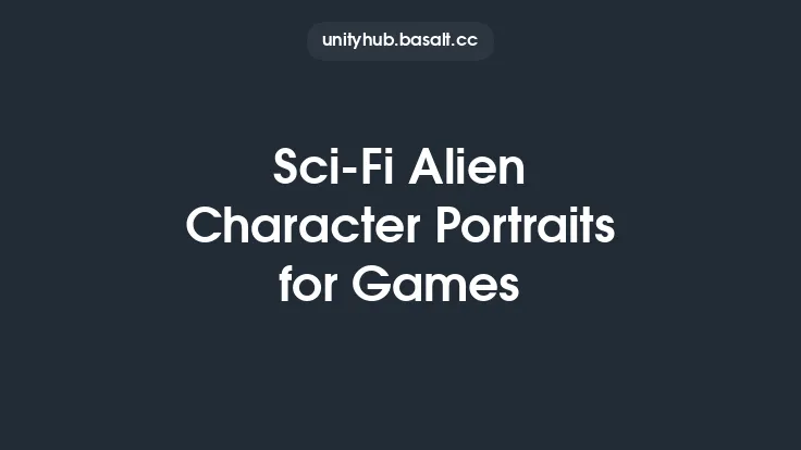 Sci-Fi Alien Character Portraits for Games Thumbnail