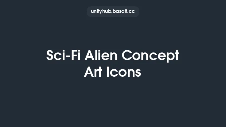 Sci-Fi Alien Concept Art Icons Thumbnail