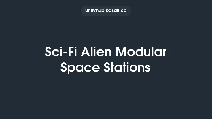 Sci-Fi Alien Modular Space Stations Thumbnail