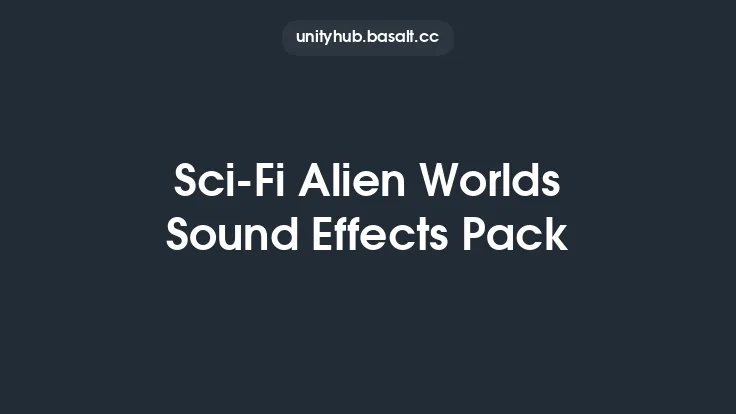 Sci-Fi Alien Worlds Sound Effects Pack Thumbnail