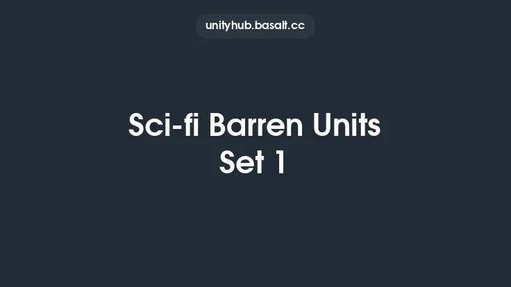 Sci-fi Barren Units Set 1 Thumbnail