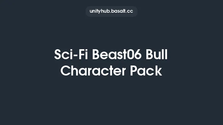 Sci-Fi Beast06 Bull Character Pack Thumbnail