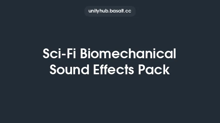 Sci-Fi Biomechanical Sound Effects Pack Thumbnail
