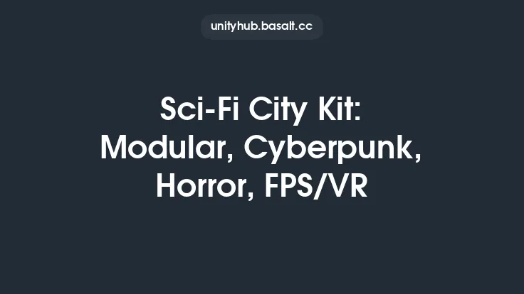 Sci-Fi City Kit: Modular, Cyberpunk, Horror, FPS/VR Thumbnail
