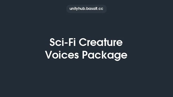 Sci-Fi Creature Voices Package Thumbnail
