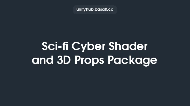 Sci-fi Cyber Shader and 3D Props Package Thumbnail