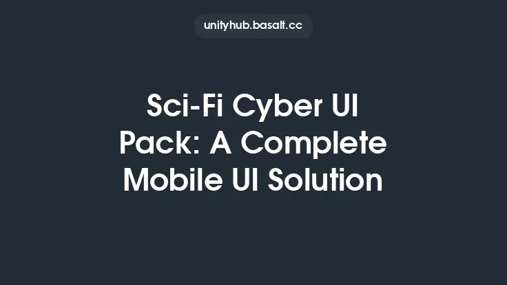 Sci-Fi Cyber UI Pack: A Complete Mobile UI Solution Thumbnail