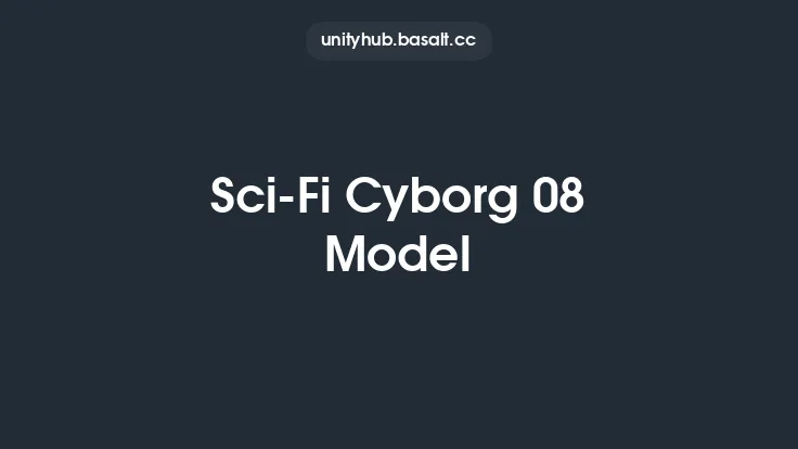 Sci-Fi Cyborg 08 Model Thumbnail