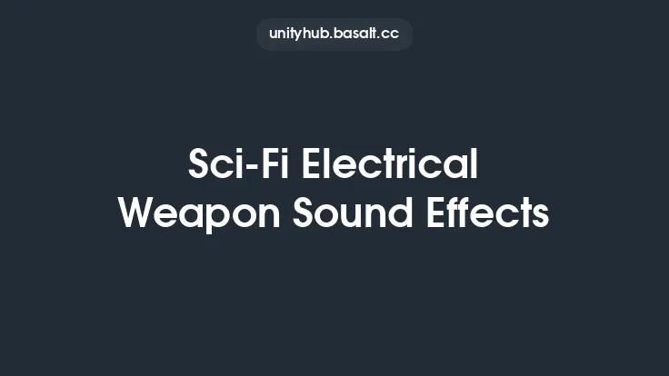 Sci-Fi Electrical Weapon Sound Effects Thumbnail