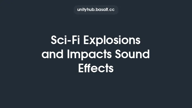 Sci-Fi Explosions and Impacts Sound Effects Thumbnail
