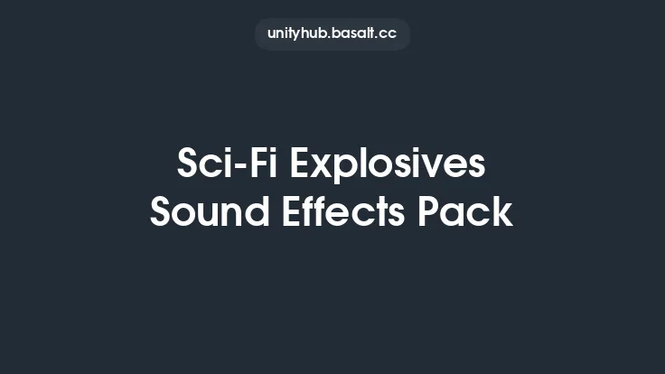 Sci-Fi Explosives Sound Effects Pack Thumbnail