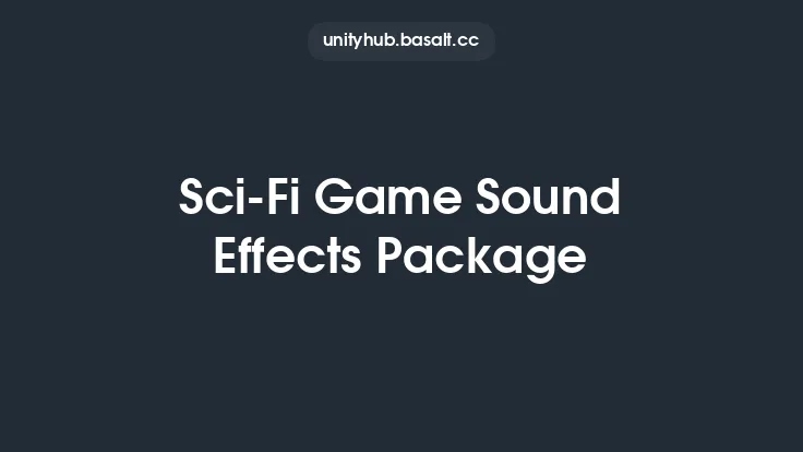 Sci-Fi Game Sound Effects Package Thumbnail