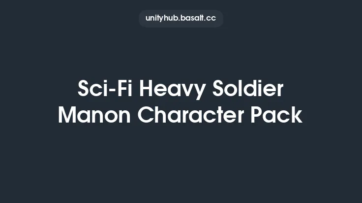 Sci-Fi Heavy Soldier Manon Character Pack Thumbnail