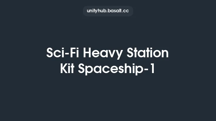 Sci-Fi Heavy Station Kit Spaceship-1 Thumbnail