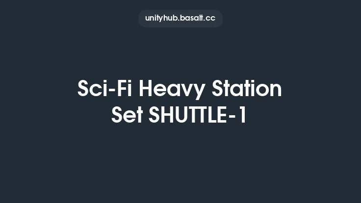 Sci-Fi Heavy Station Set SHUTTLE-1 Thumbnail