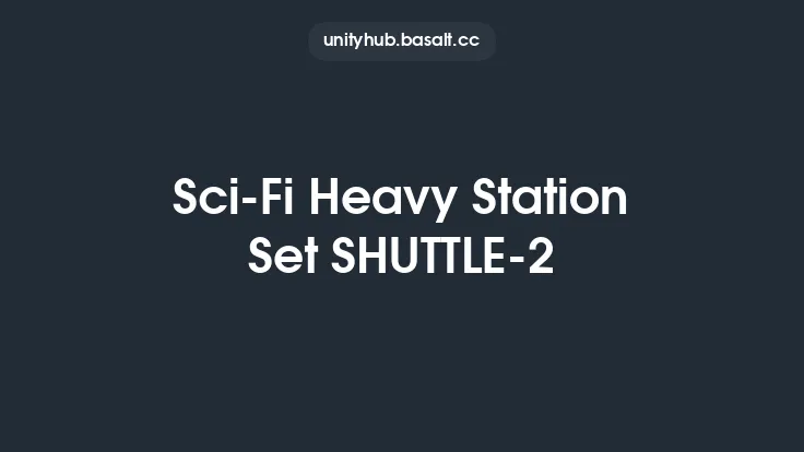 Sci-Fi Heavy Station Set SHUTTLE-2 Thumbnail