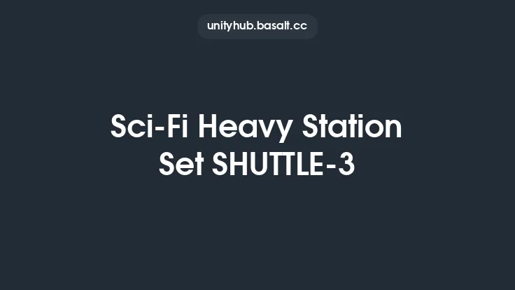 Sci-Fi Heavy Station Set SHUTTLE-3 Thumbnail