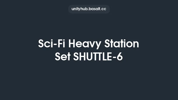 Sci-Fi Heavy Station Set SHUTTLE-6 Thumbnail