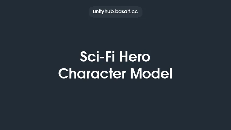 Sci-Fi Hero Character Model Thumbnail
