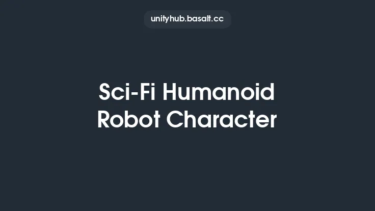 Sci-Fi Humanoid Robot Character Thumbnail