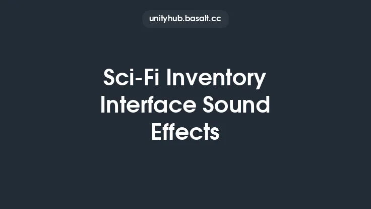 Sci-Fi Inventory Interface Sound Effects Thumbnail