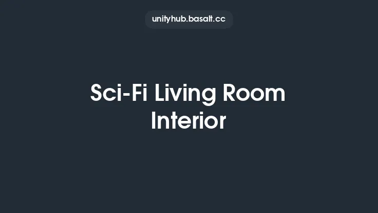 Sci-Fi Living Room Interior Thumbnail